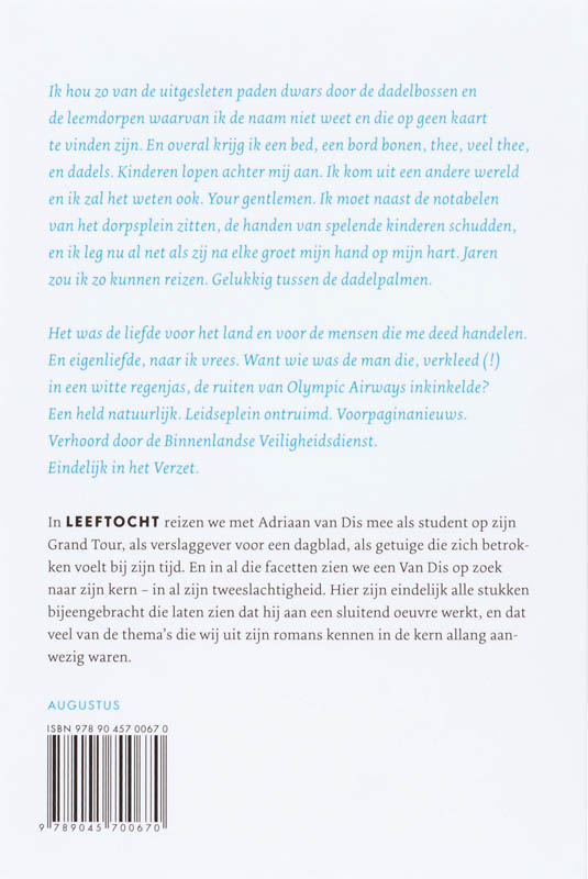 Achterkant van Leeftocht