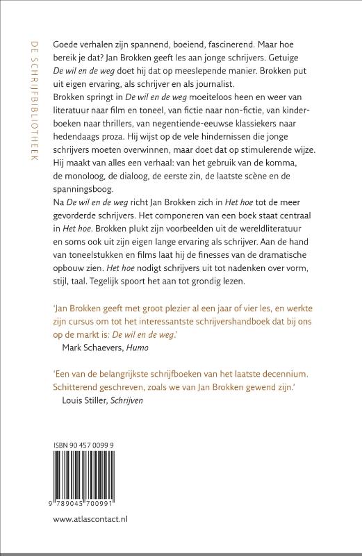 Achterkant van De wil en de weg