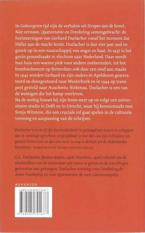 Achterkant van Godvergeten tijd