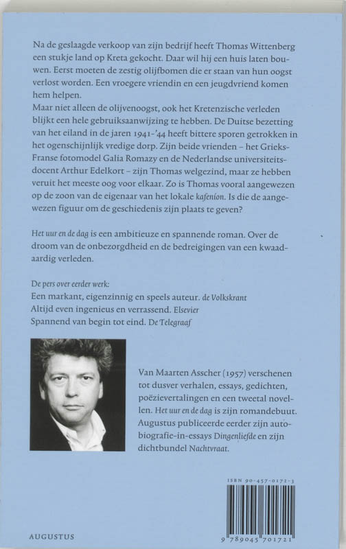 Achterkant van Het uur en de dag