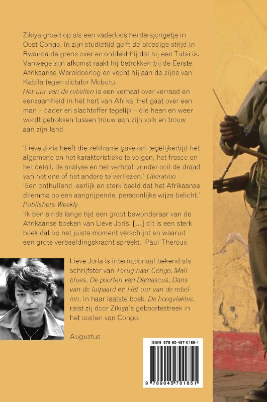 Achterkant van Het uur van de rebellen