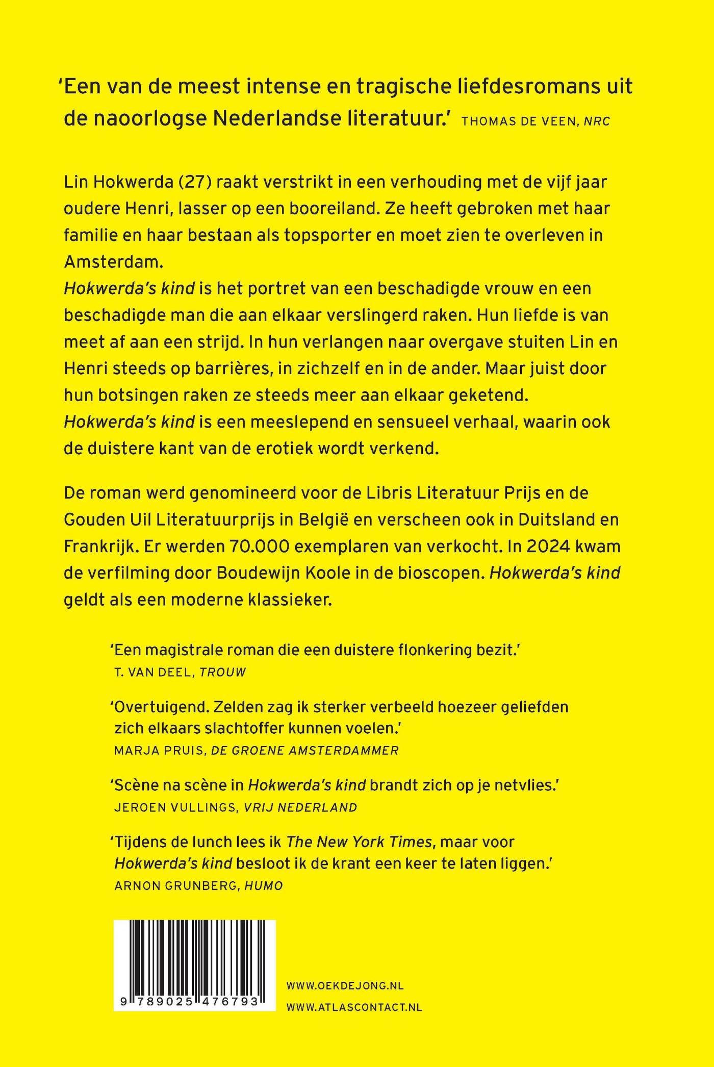 Achterkant van Hokwerda's kind
