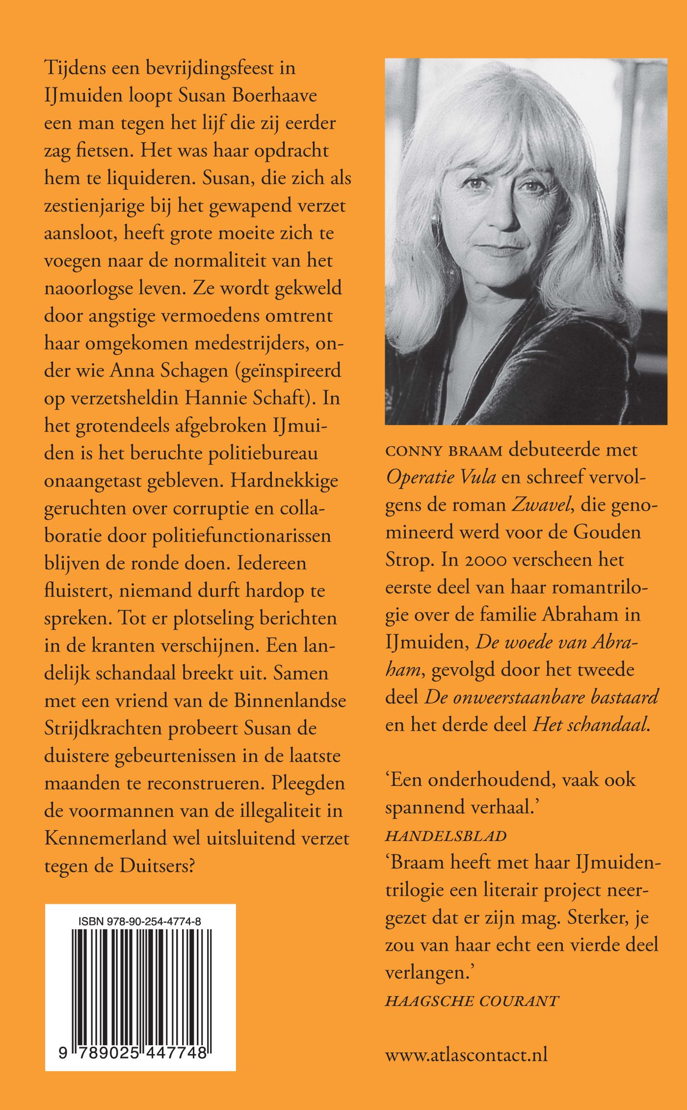 Achterkant van Het schandaal