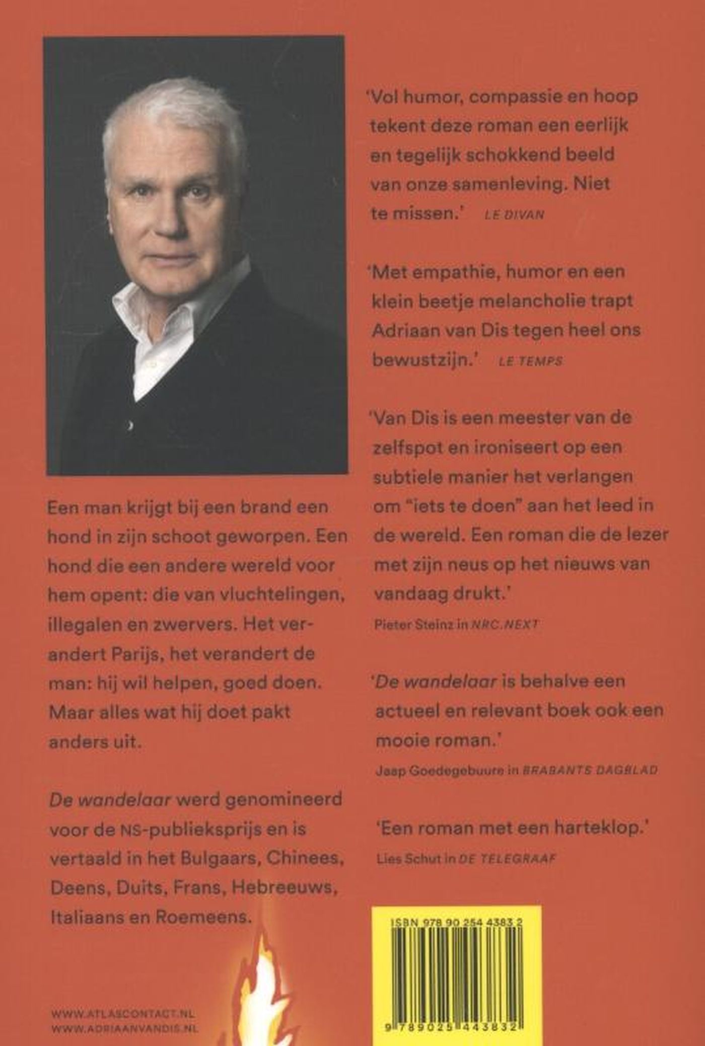 Achterkant van De wandelaar