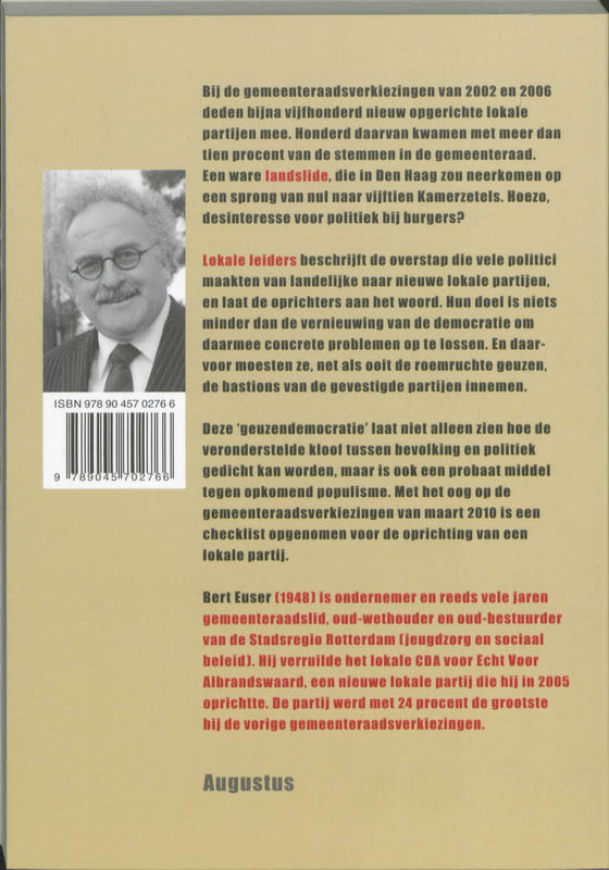 Achterkant van Lokale leiders