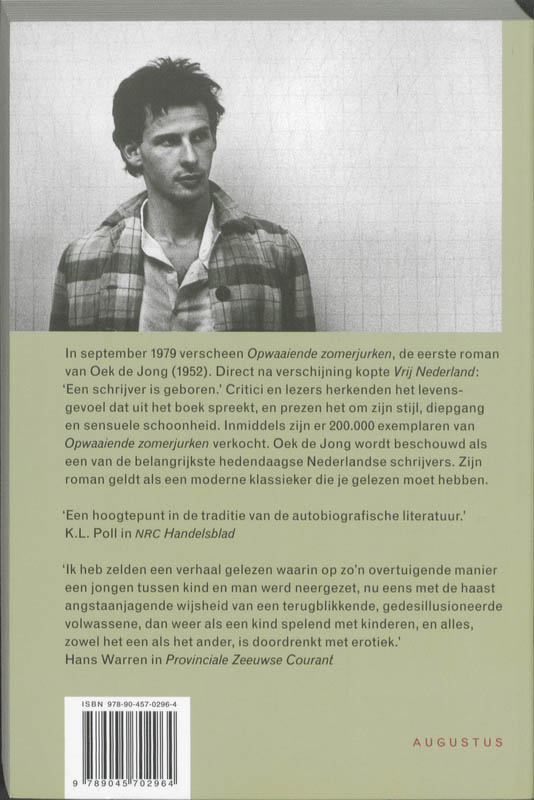Achterkant van Opwaaiende zomerjurken