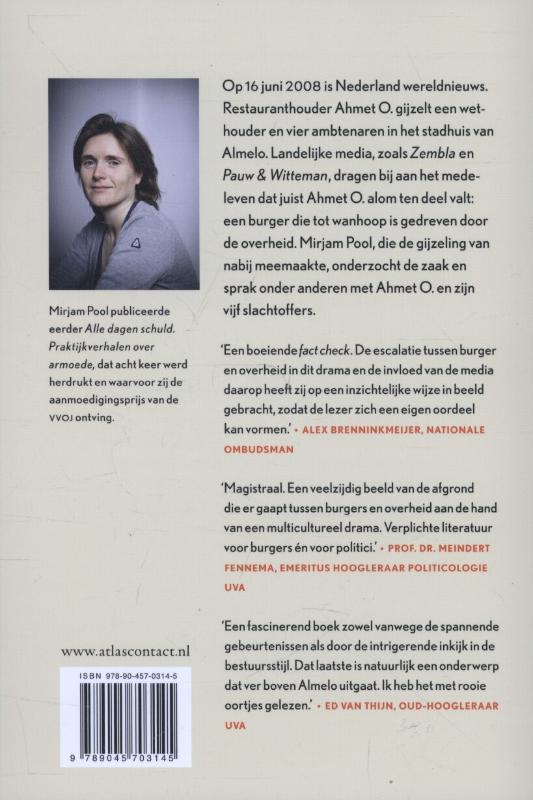Achterkant van Procedures en pistolen