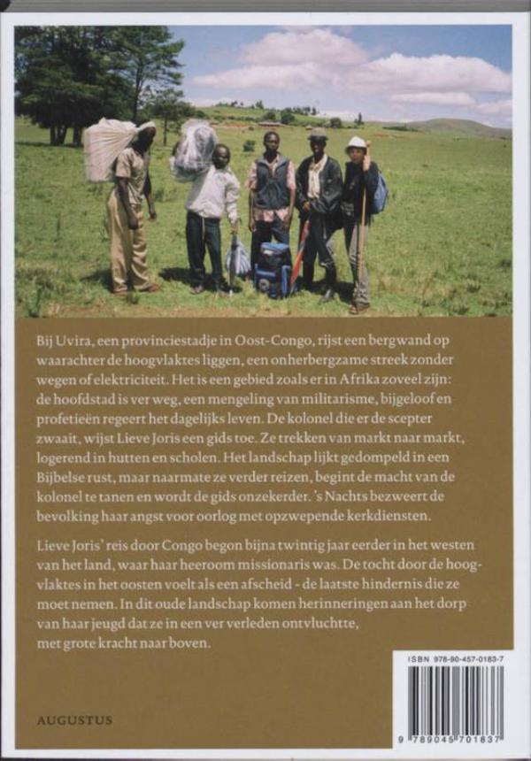 Achterkant van De hoogvlaktes