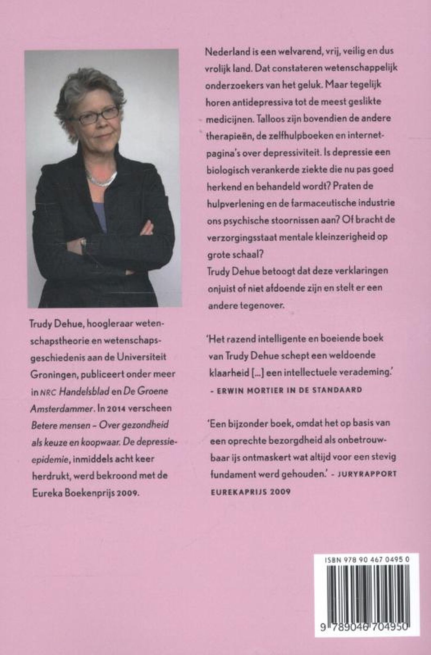 Achterkant van De depressie-epidemie