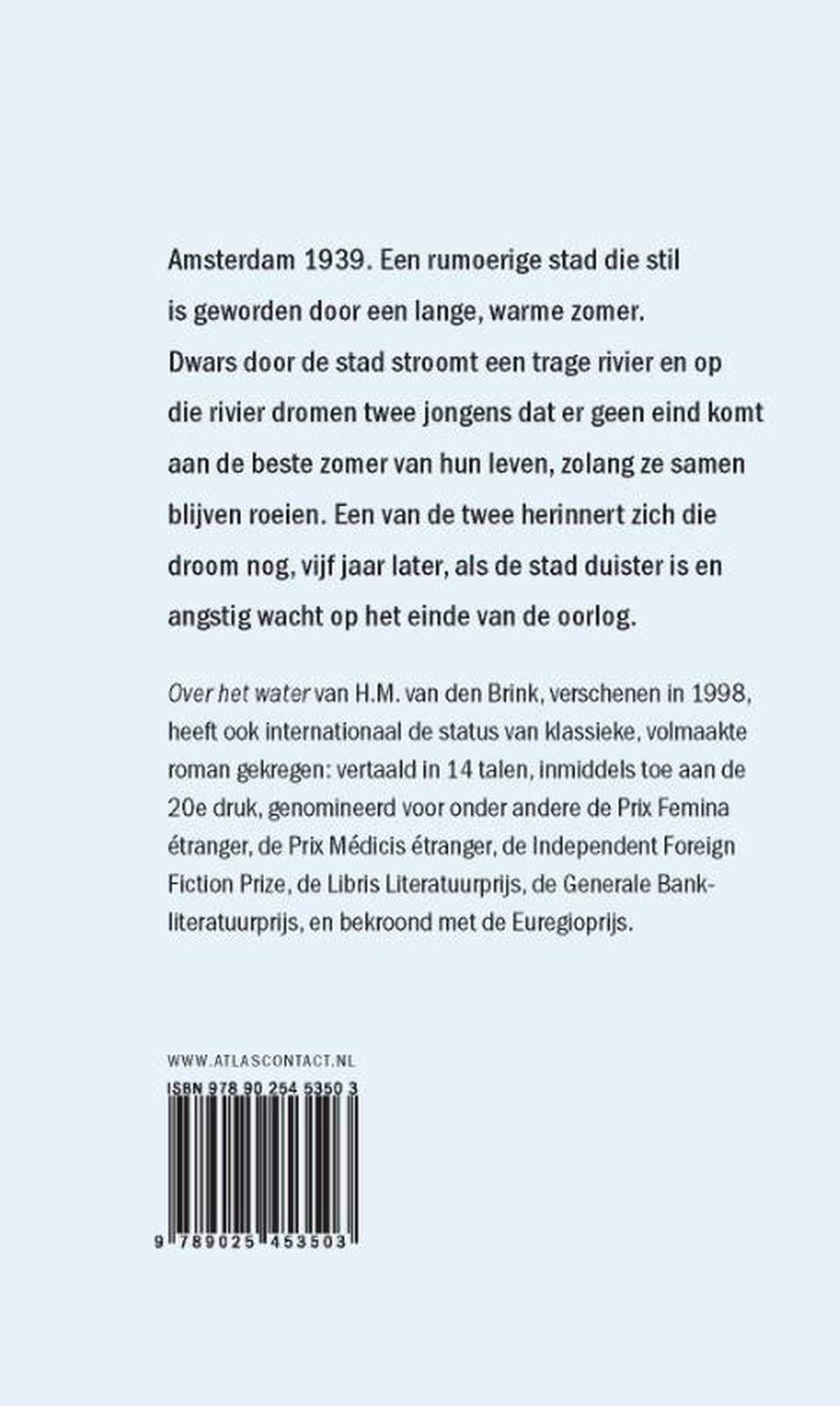 Achterkant van Over het water