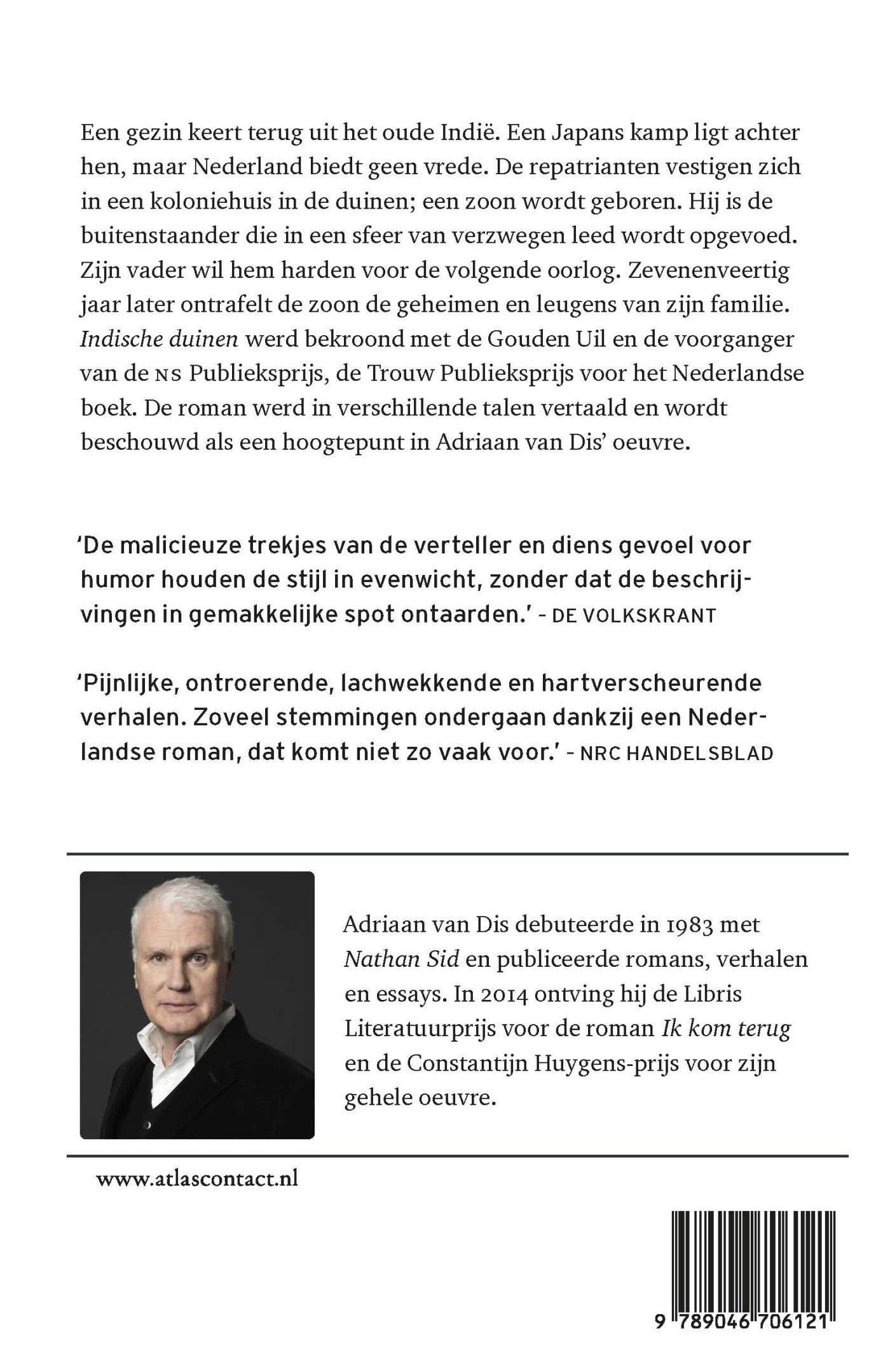 Achterkant van Indische duinen