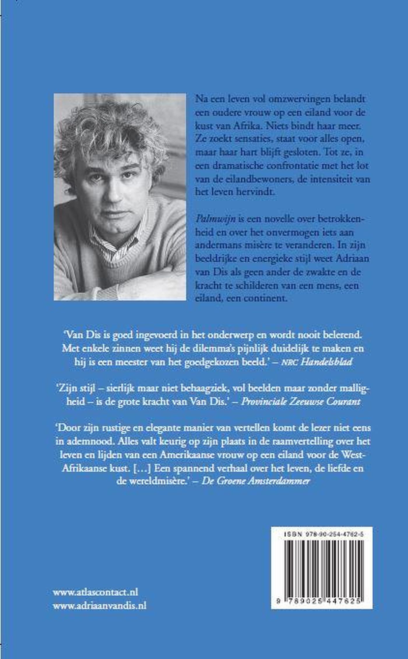 Achterkant van Palmwijn