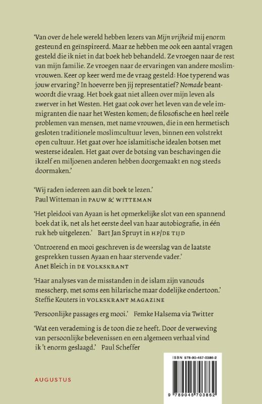 Achterkant van Nomade
