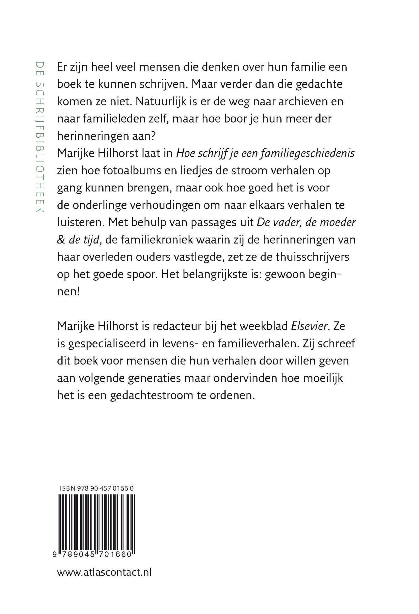 Achterkant van Hoe schrijf je een familiegeschiedenis?