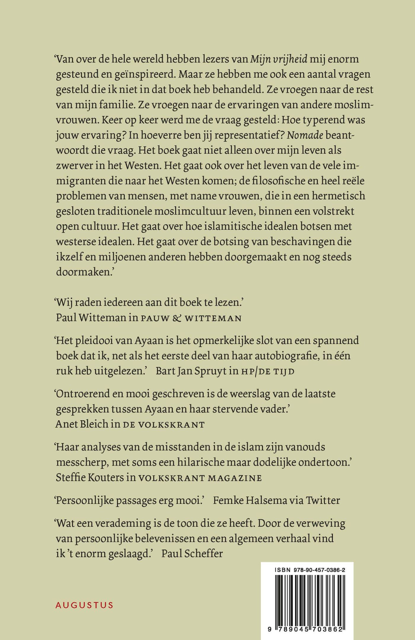Achterkant van Nomade