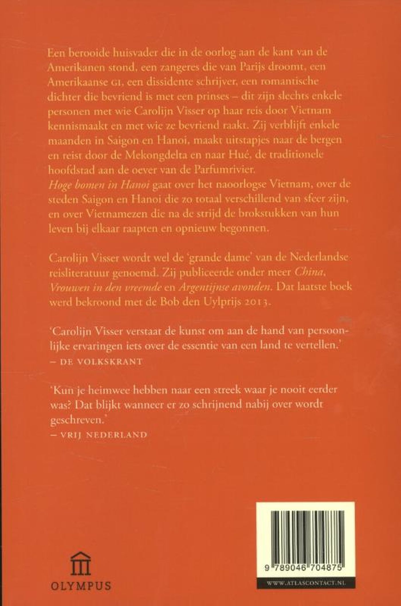 Achterkant van Hoge bomen in Hanoi