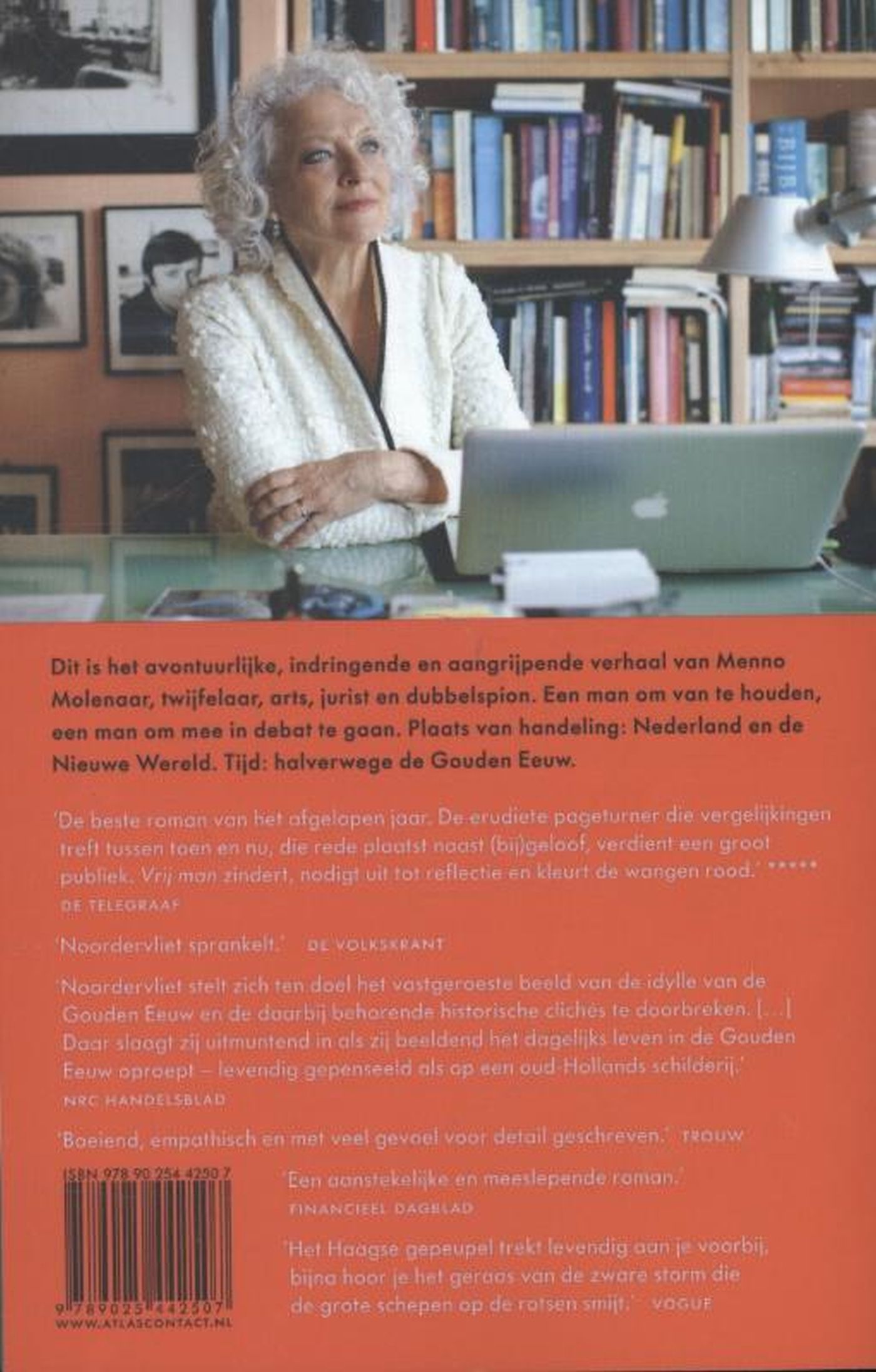 Achterkant van Vrij man