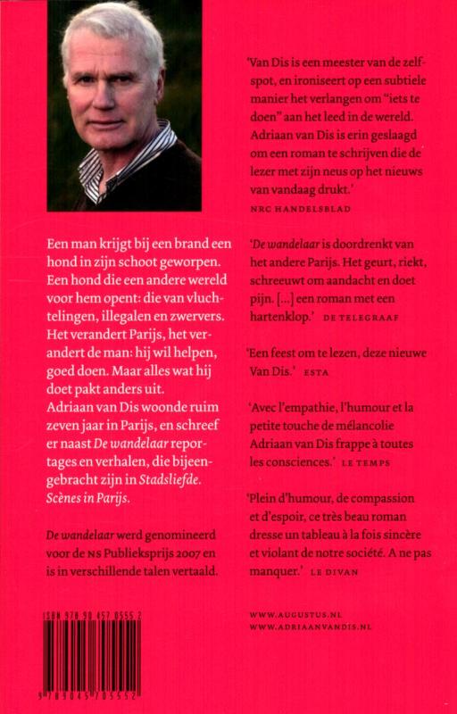 Achterkant van De wandelaar