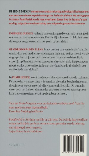 Achterkant van De Indie boeken