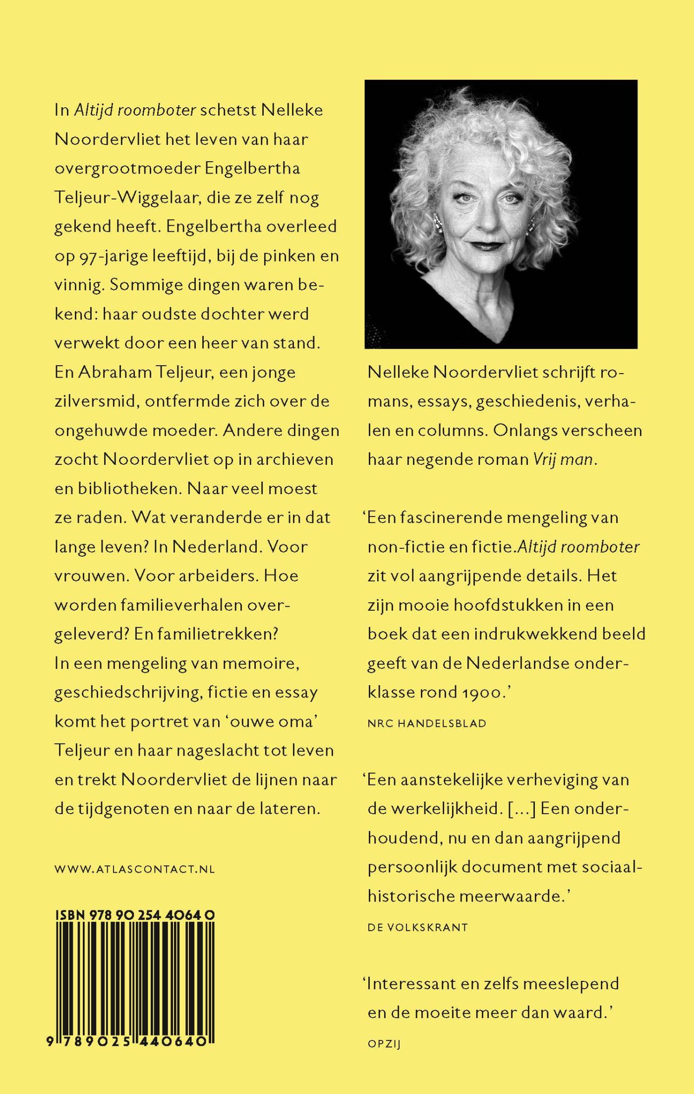 Achterkant van Altijd roomboter