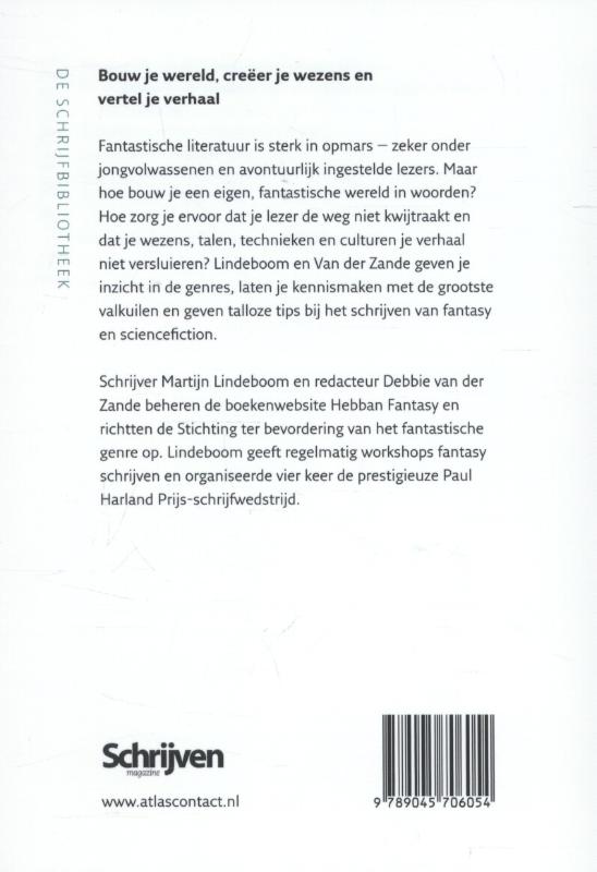 Achterkant van Hoe schrijf je fantasy en sciencefiction?