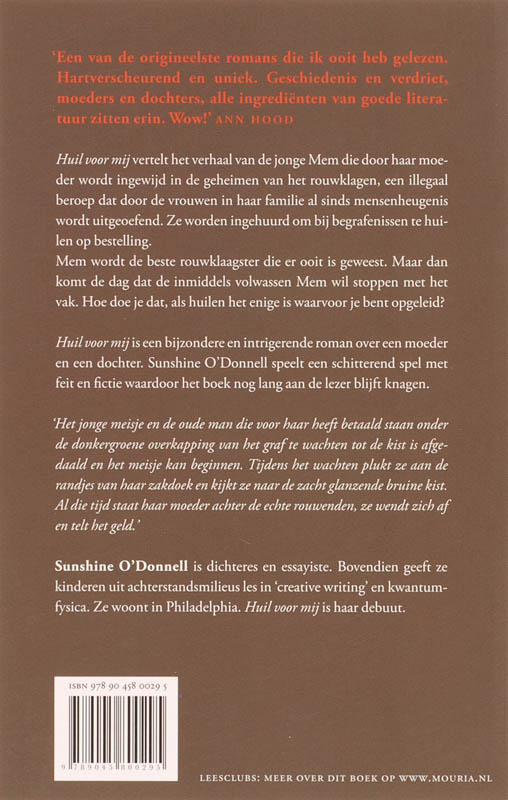 Achterkant van Huil voor mij