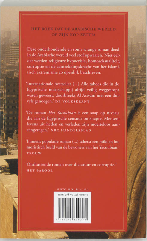 Achterkant van Yacoubian