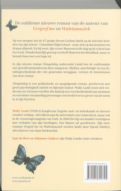 Achterkant van Vleugelslag