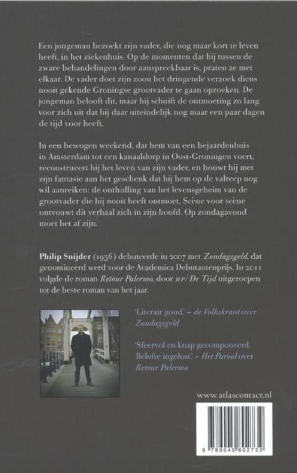 Achterkant van Het geschenk