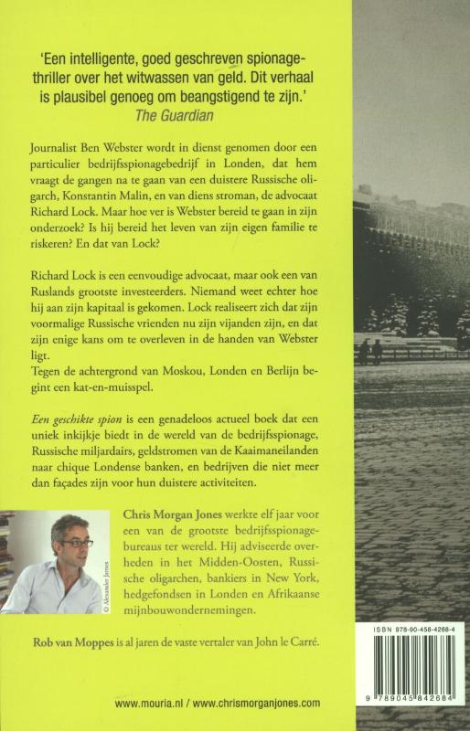Achterkant van Een geschikte spion