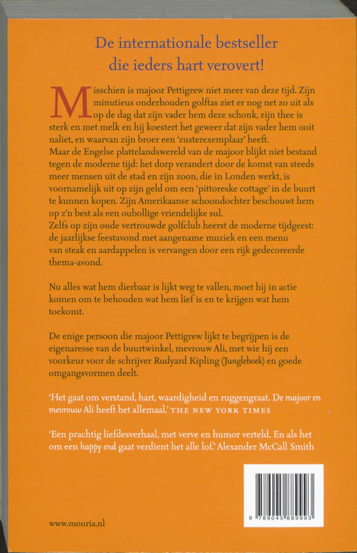 Achterkant van De majoor en mevrouw Ali