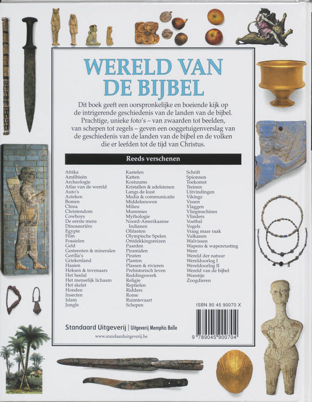 Achterkant van Wereld van de bijbel