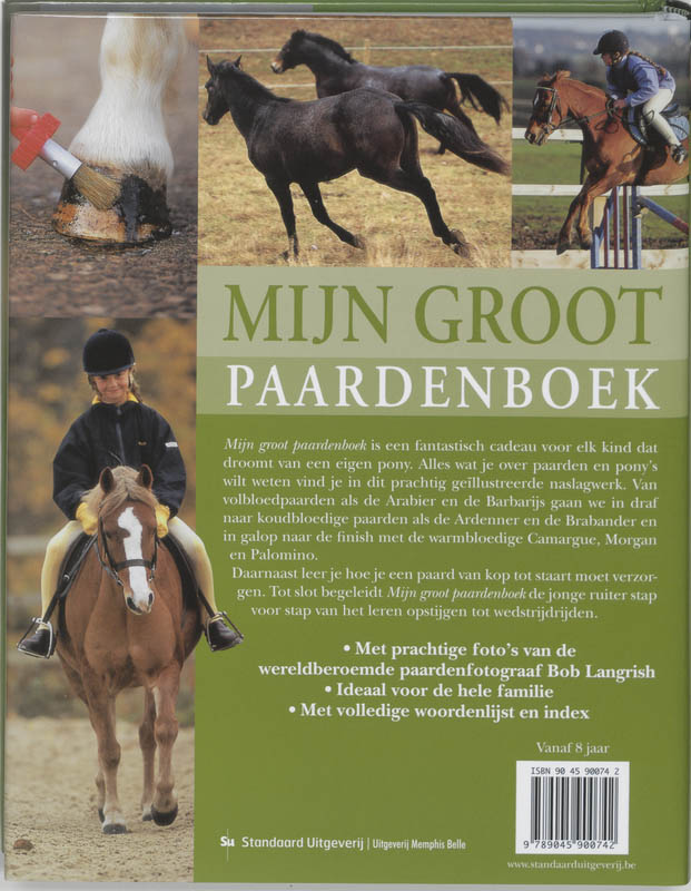 Achterkant van Mijn groot paardenboek