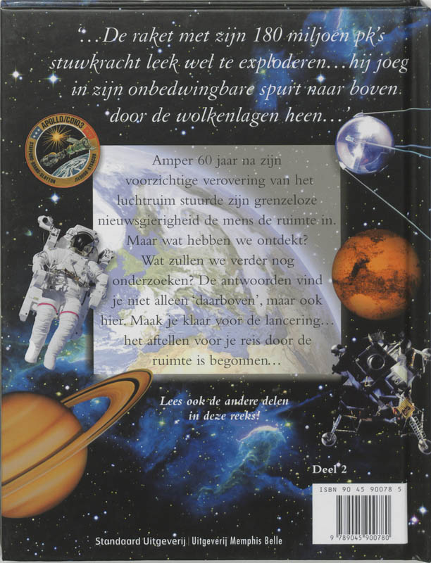 Achterkant van De weg naar het heelal