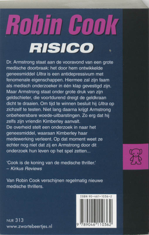 Achterkant van Risico
