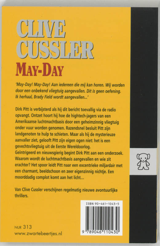 Achterkant van May-Day