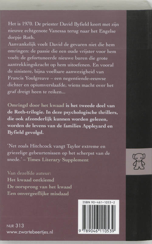 Achterkant van 2 Omringd door kwaad