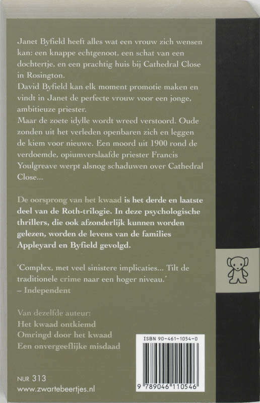 Achterkant van 3 De oorsprong van het kwaad