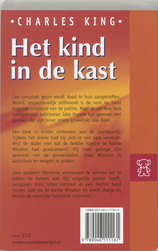 Achterkant van Het kind in de kast