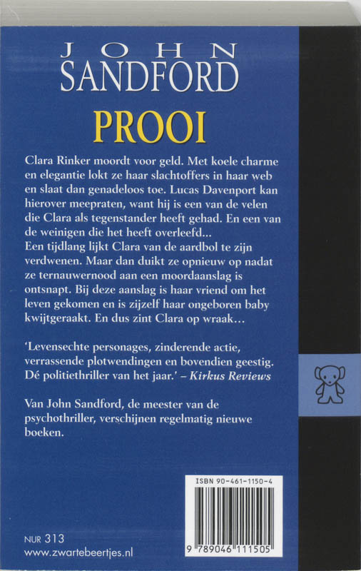 Achterkant van Prooi