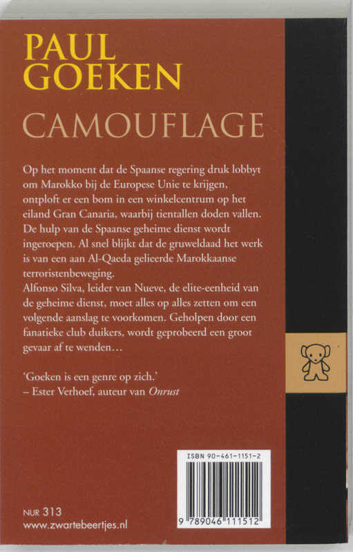 Achterkant van Camouflage