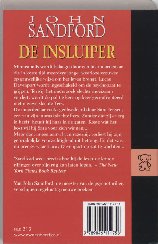 Achterkant van De insluiper