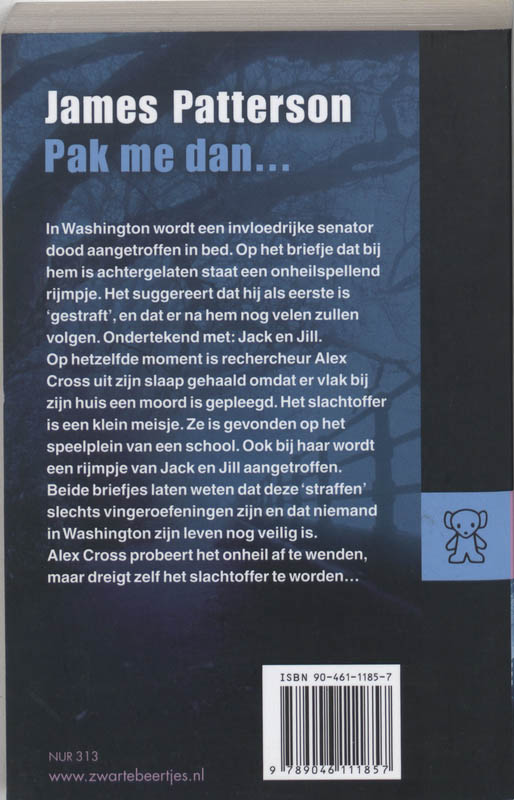 Achterkant van Pak me dan
