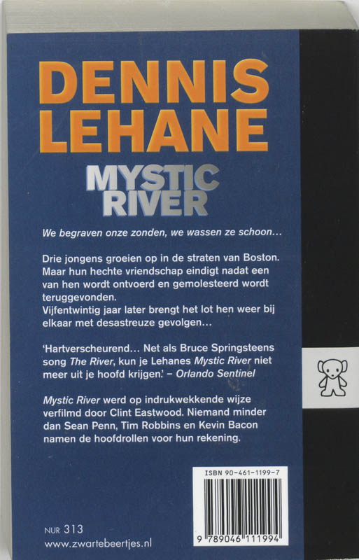 Achterkant van Mystic River