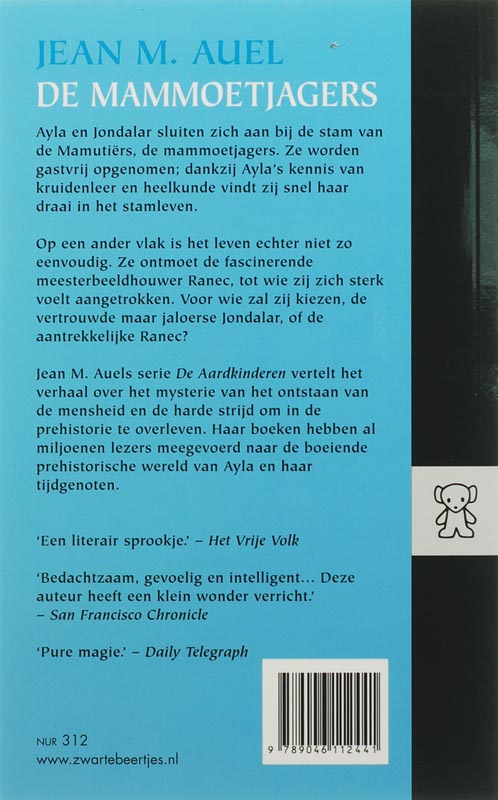 Achterkant van 3 De mammoetjagers