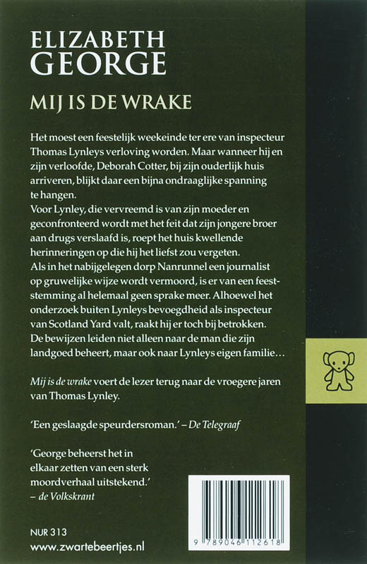 Achterkant van Mij is de wrake