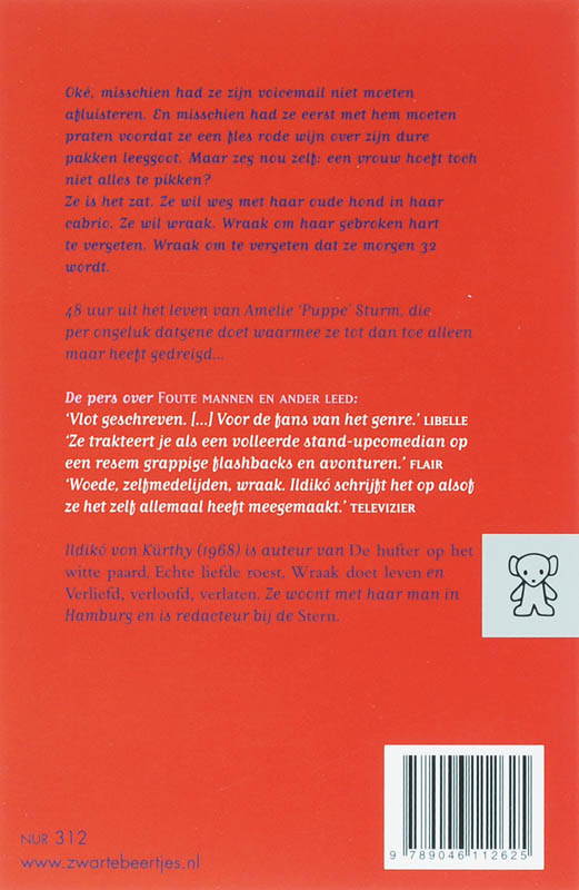 Achterkant van Foute mannen en ander leed