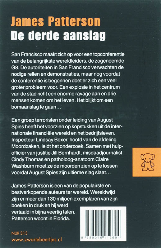 Achterkant van De derde aanslag