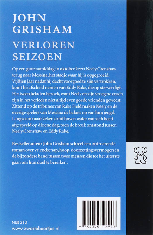 Achterkant van Verloren seizoen