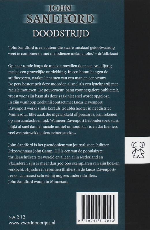 Achterkant van Doodstrijd